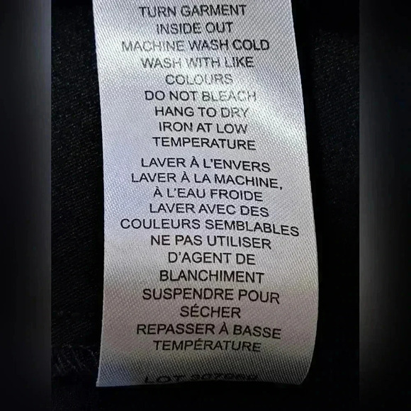 ❤️ S.C. & Co. Cropped Black Pants Size 4 - Picture 12 of 12